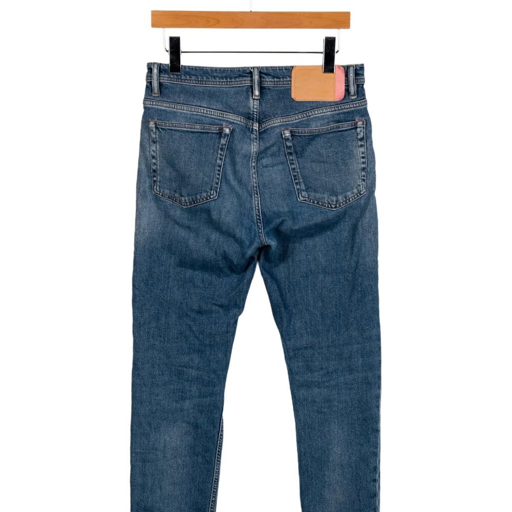 Acne Studios Blå Konst • Mid-rise Straight leg jeans, size US 6 - Picture 2 of 2